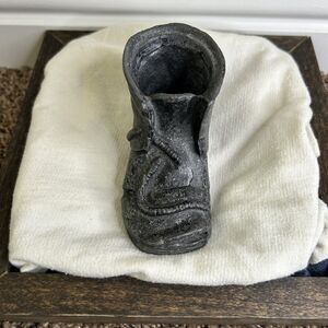 Vintage Heavy Metal Shoe Holder/ Collectible